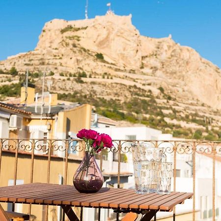 Alc - Stylish Studio With Fantastic Terrace, Old Town Alicante Bagian luar foto