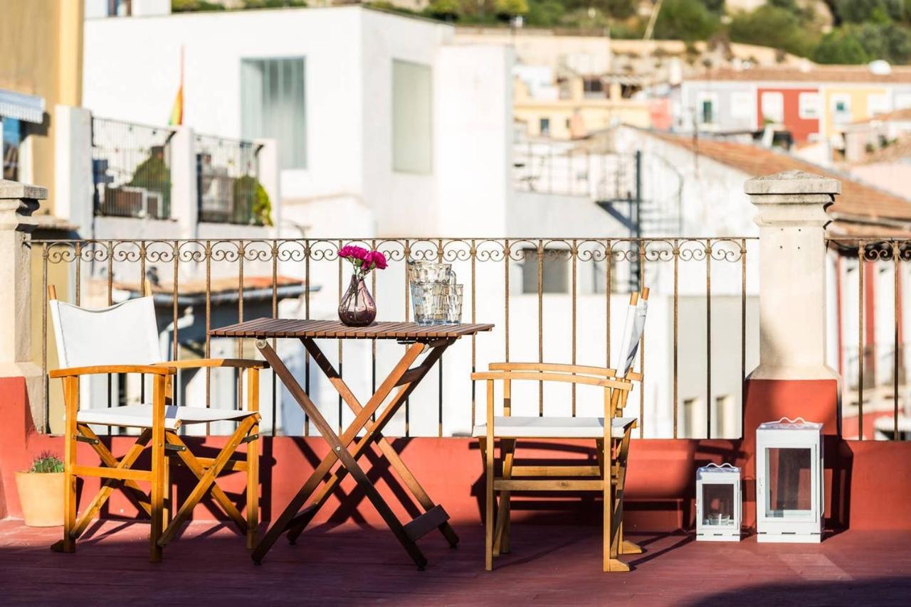 Alc - Stylish Studio With Fantastic Terrace, Old Town Alicante Bagian luar foto